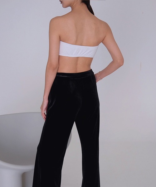 SORIN（ソリン　）の「シルキーベア天竺　バンドゥ（チューブトップ・レディース・ブラック/ライトピンク/ホワイト・38）」の9枚目の写真