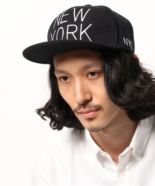 WEGO（ウィゴー）の「WEGO/NEWYORK BBｷｬｯﾌﾟ（キャップ・メンズ・ブラック・FREE）」の2枚目の写真