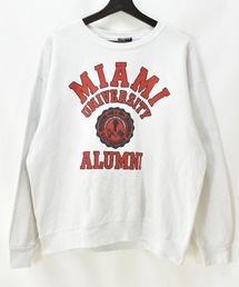 【ヴィンテージ古着】90's JANSPORT / ジャンスポーツ MIAMI UNIVERSITY ALUMNI カレッジスウェット USA製
