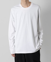 ATTACHMENT | コットン ダブルフェイス ロングスリーブティー / COTTON DOUBLE FACE L/S TEE(Tシャツ/カットソー)