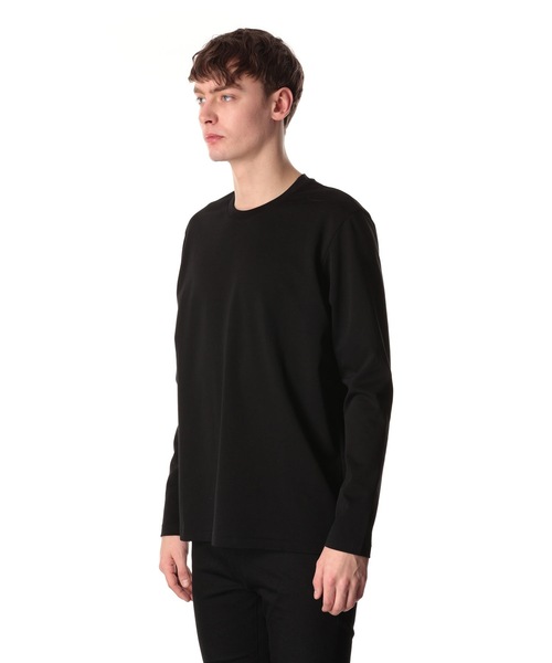 ATTACHMENT(アタッチメント)の「コットン ダブルフェイス ロングスリーブティー / COTTON DOUBLE FACE L/S TEE(Tシャツ/カットソー・メンズ・ダークグレー/ホワイト/ブラック/グレー/パープル・3/2/1)」の7枚目の写真