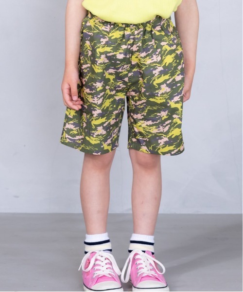 BIG FIELD(ビッグフィールド)の「総柄ショーツ(80~150cm)(その他パンツ・キッズ・グリーン/オリーブ/オフホワイト・80/90/95/100/110/120/130/140/150)」の3枚目の写真