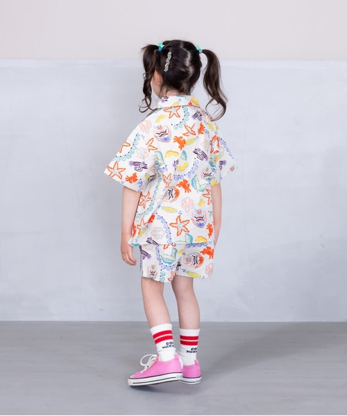 BIG FIELD(ビッグフィールド)の「総柄ショーツ(80~150cm)(その他パンツ・キッズ・グリーン/オリーブ/オフホワイト・80/90/95/100/110/120/130/140/150)」の7枚目の写真