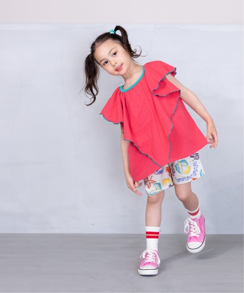 BIG FIELD(ビッグフィールド)の「総柄ショーツ(80~150cm)(その他パンツ・キッズ・グリーン/オリーブ/オフホワイト・80/90/95/100/110/120/130/140/150)」の8枚目の写真