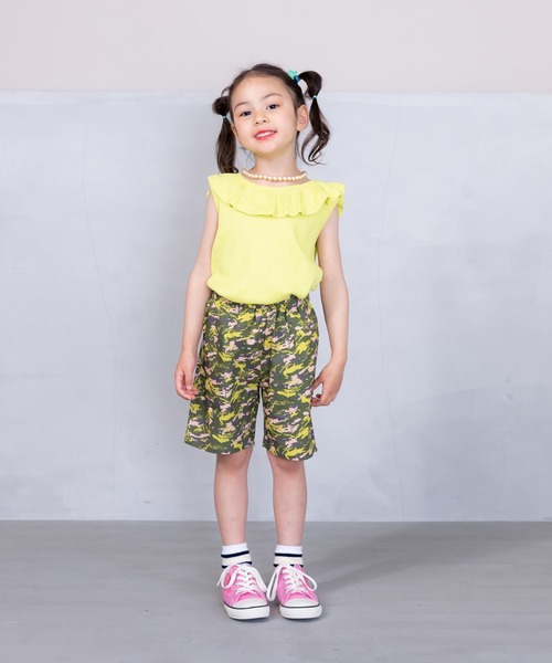 BIG FIELD(ビッグフィールド)の「総柄ショーツ(80~150cm)(その他パンツ・キッズ・グリーン/オリーブ/オフホワイト・80/90/95/100/110/120/130/140/150)」の10枚目の写真