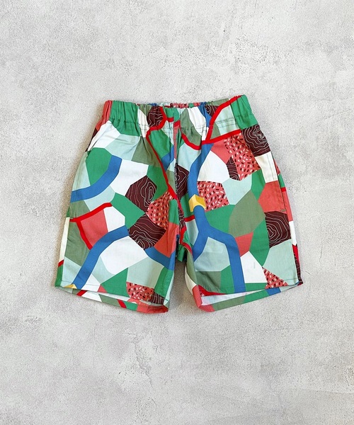 BIG FIELD(ビッグフィールド)の「総柄ショーツ(80~150cm)(その他パンツ・キッズ・グリーン/オリーブ/オフホワイト・80/90/95/100/110/120/130/140/150)」の16枚目の写真