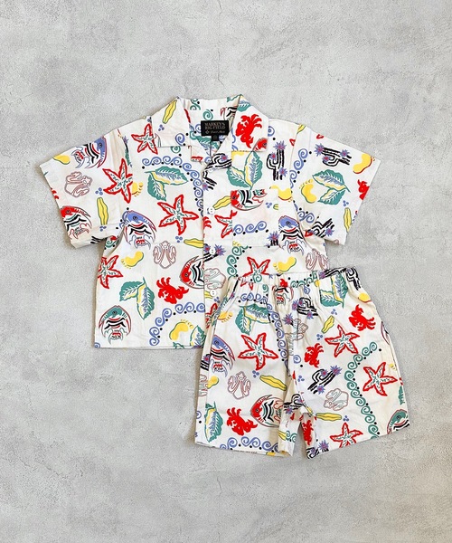 BIG FIELD(ビッグフィールド)の「総柄ショーツ(80~150cm)(その他パンツ・キッズ・グリーン/オリーブ/オフホワイト・80/90/95/100/110/120/130/140/150)」の22枚目の写真