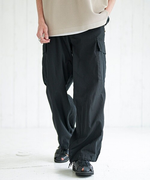 coen（コーエン）の「6ポケットルーズカーゴパンツ（カーゴパンツ