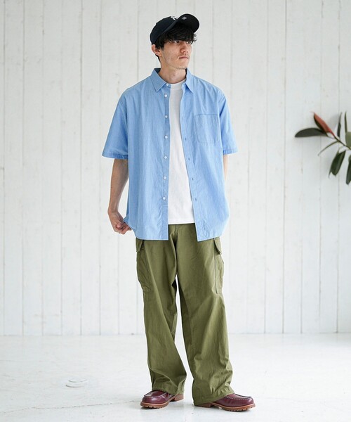 coen(コーエン)の「6ポケットルーズカーゴパンツ(カーゴパンツ・メンズ・オリーブ/ブラック・XL/L/M/S)」の14枚目の写真