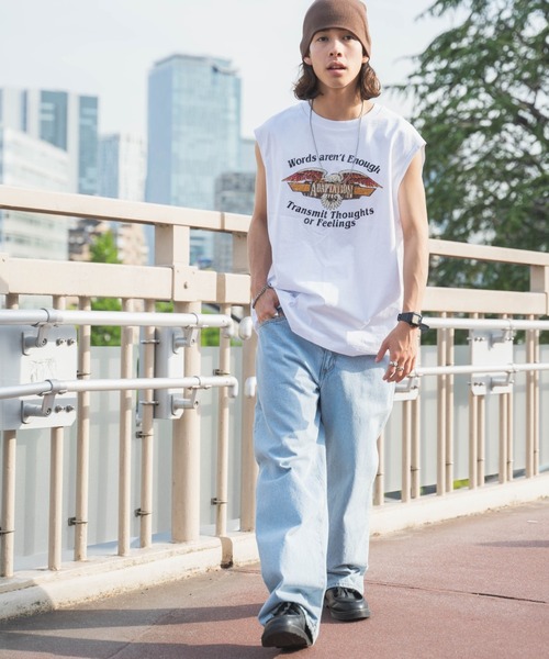 WEGO（ウィゴー）の「WEGO/ヘビーウエイトモチーフロゴノースリーブ（タンクトップ・メンズ・その他2/その他1・LARGE/MEDIUM）」の16枚目の写真