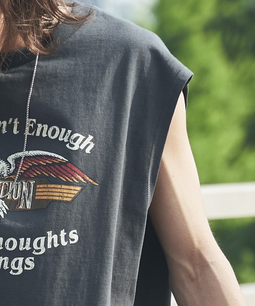 WEGO（ウィゴー）の「WEGO/ヘビーウエイトモチーフロゴノースリーブ（タンクトップ・メンズ・その他2/その他1・LARGE/MEDIUM）」の10枚目の写真