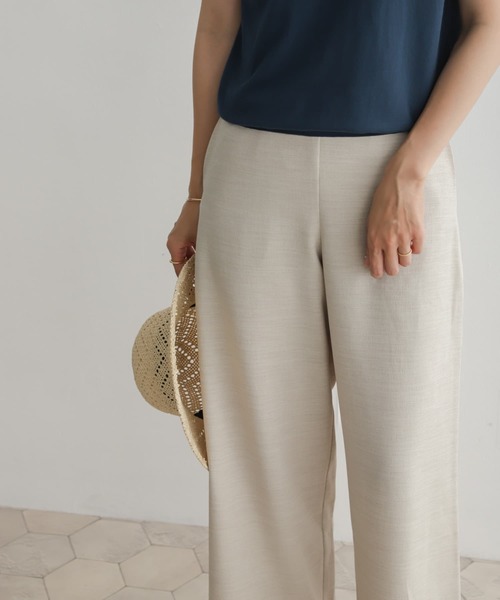 URBAN RESEARCH DOORS（アーバンリサーチドアーズ）の「サイドシームレスパンツ（その他パンツ・レディース・ベージュ/ライトグレー・SMALL/MEDIUM）」の9枚目の写真