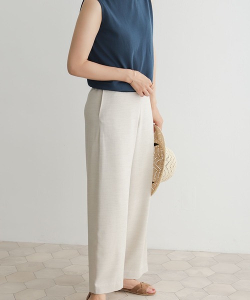 URBAN RESEARCH DOORS（アーバンリサーチドアーズ）の「サイドシームレスパンツ（その他パンツ・レディース・ベージュ/ライトグレー・SMALL/MEDIUM）」の13枚目の写真