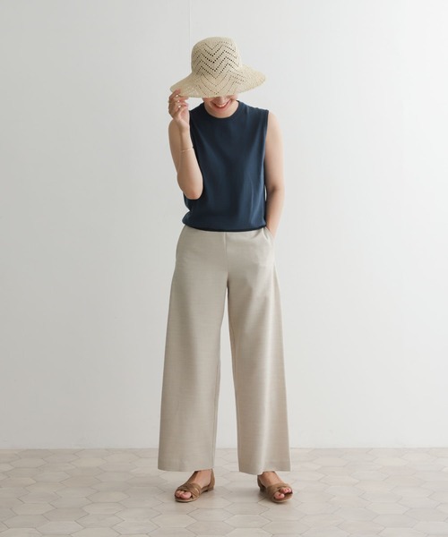 URBAN RESEARCH DOORS（アーバンリサーチドアーズ）の「サイドシームレスパンツ（その他パンツ・レディース・ベージュ/ライトグレー・SMALL/MEDIUM）」の18枚目の写真