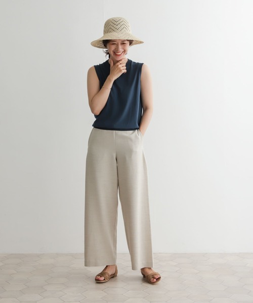 URBAN RESEARCH DOORS（アーバンリサーチドアーズ）の「サイドシームレスパンツ（その他パンツ・レディース・ベージュ/ライトグレー・SMALL/MEDIUM）」の19枚目の写真