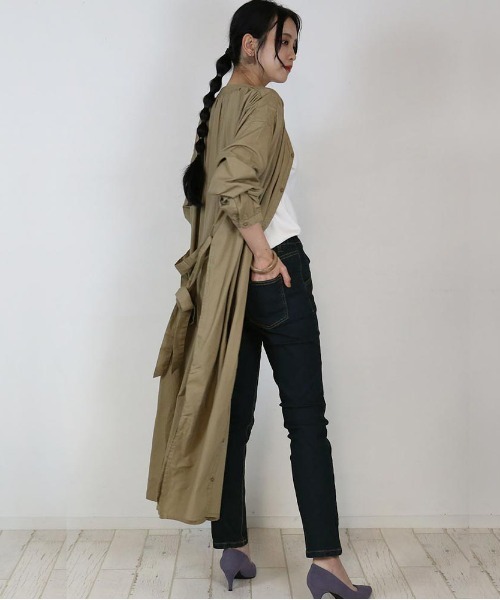 atONE(アットワン)の「atONE オールラバースキニーデニムパンツ(デニムパンツ・レディース・ブルー/ネイビー/ワンウォッシュ・L/3L/4L/LL/M)」の13枚目の写真