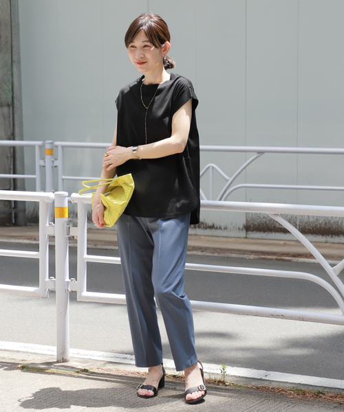 VERMEIL par iena フレンチスリーブプルオーバー 新品タグ付き VERMEIL par iena(ヴェルメイユパーイエナ)の「オーガニック