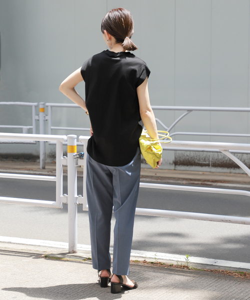 オーガニックコットン フレンチスリーブプルオーバー（Tシャツ