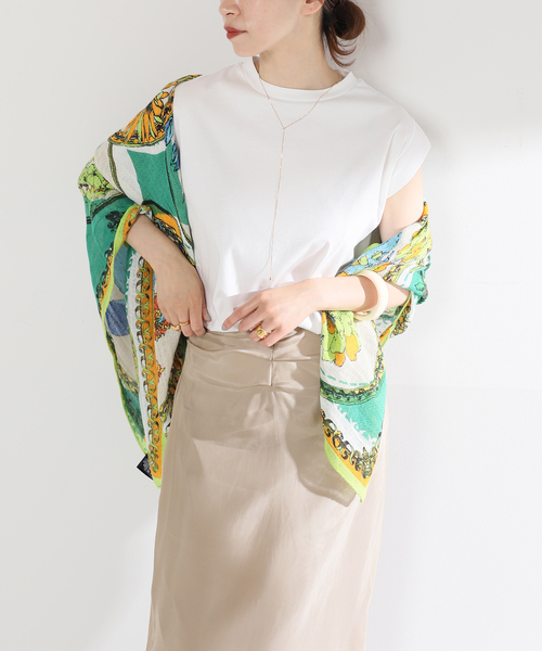 ◇新品◇IENA　フレンチリネンハーフスリーブプルオーバー【2025SS】 IENA イエナ フレンチリネンハーフスリーブプルオーバー【2025SS