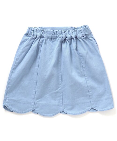 algy(アルジー)の「シェルポケットスカート(スカート・キッズ・アイボリー/ブラック/サックスブルー・XX-SMALL/X-SMALL/SMALL/MEDIUM)」の6枚目の写真