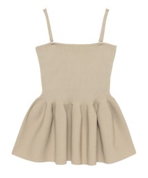 anuans（アニュアンス）の「ホールガーメントペプラムニット