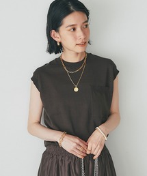 RIVE DROITE | コットンノースリーブニット(ニット/セーター)