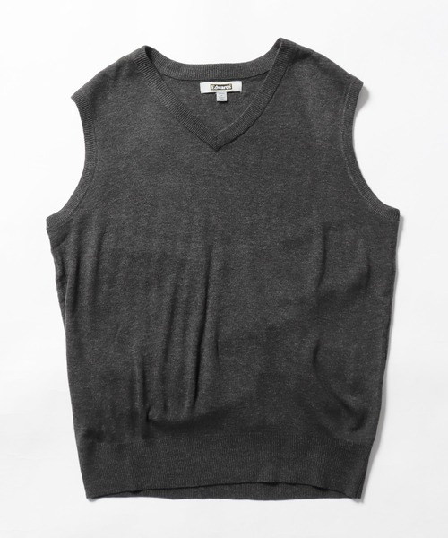 セール】Edwards/エドワーズ ESSENTIAL V-NECK ACRYLIC VEST