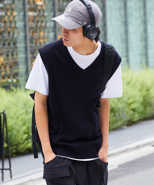 未使用 FEAR OF GOD ESSENTIALS Vネック ベスト パープル 125SU244211F.2_1800x1800.jpg?v