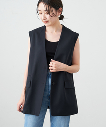 IENA（イエナ）の「カラーレス2ボタンベスト（ベスト）」 - WEAR