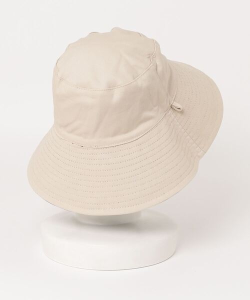 CECIL McBEE（セシルマクビー）の「CECIL McBEE green　リバーシブル　ロングバケットハット（ハット・レディース・ブラック×ベージュ・FREE）」の4枚目の写真