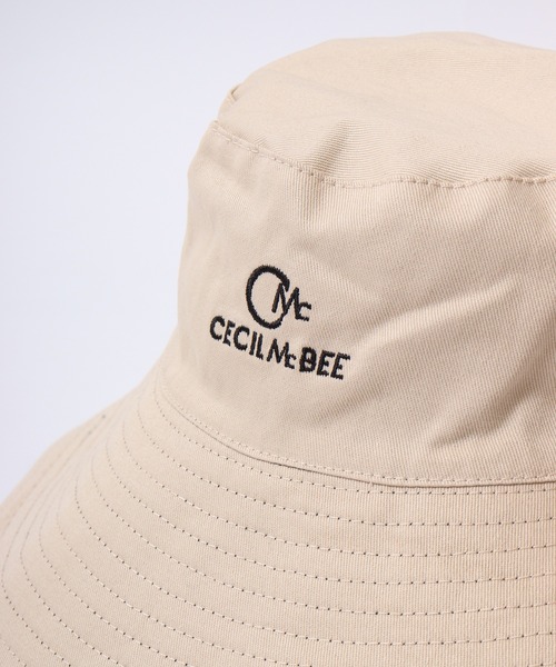 CECIL McBEE（セシルマクビー）の「CECIL McBEE green　リバーシブル　ロングバケットハット（ハット・レディース・ブラック×ベージュ・FREE）」の14枚目の写真