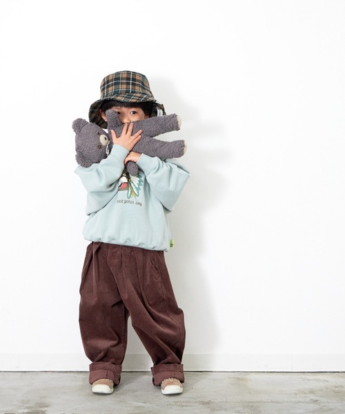 MAKE YOUR DAY（メイクユアデイ）の「バルーンパンツ■80～140cm（その他パンツ・キッズ・ベージュ/ブラウン/アイボリー/オリーブ・90/100/110/120/130/140/80）」の7枚目の写真