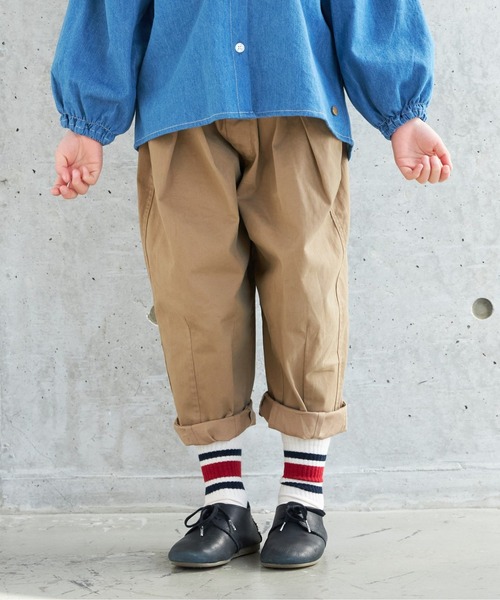 MAKE YOUR DAY（メイクユアデイ）の「バルーンパンツ■80～140cm（その他パンツ・キッズ・ベージュ/ブラウン/アイボリー/オリーブ・90/100/110/120/130/140/80）」の12枚目の写真