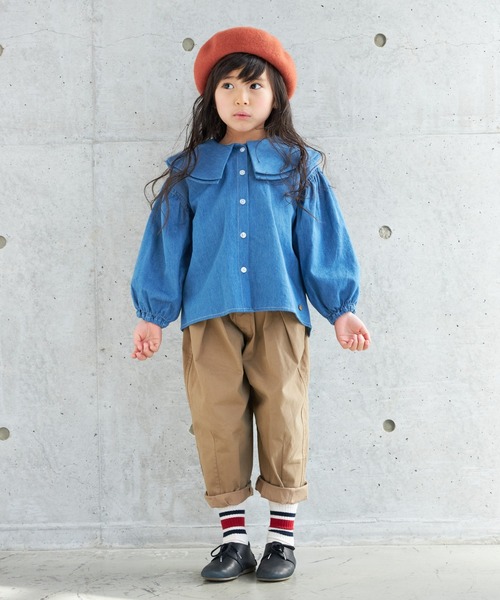 MAKE YOUR DAY（メイクユアデイ）の「バルーンパンツ■80～140cm（その他パンツ・キッズ・ベージュ/ブラウン/アイボリー/オリーブ・90/100/110/120/130/140/80）」の13枚目の写真