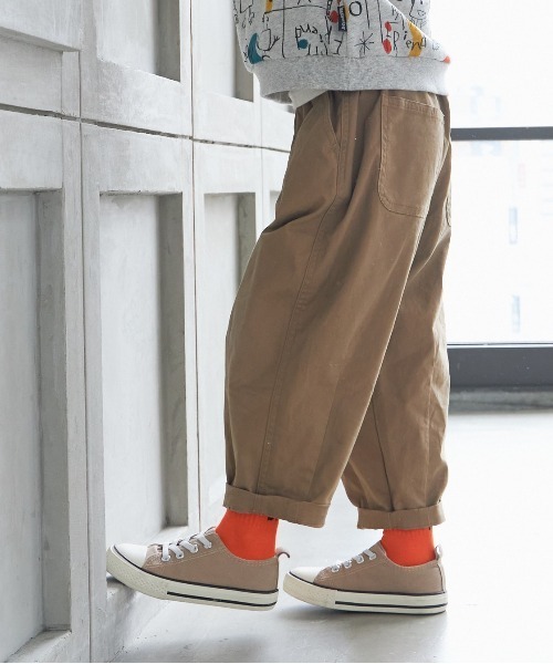 MAKE YOUR DAY（メイクユアデイ）の「バルーンパンツ■80～140cm（その他パンツ・キッズ・ベージュ/ブラウン/アイボリー/オリーブ・90/100/110/120/130/140/80）」の14枚目の写真