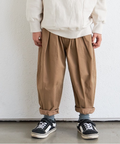 MAKE YOUR DAY（メイクユアデイ）の「バルーンパンツ■80～140cm（その他パンツ・キッズ・ベージュ/ブラウン/アイボリー/オリーブ・90/100/110/120/130/140/80）」の16枚目の写真