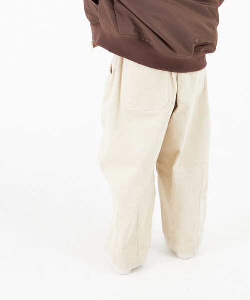 MAKE YOUR DAY（メイクユアデイ）の「バルーンパンツ■80～140cm（その他パンツ・キッズ・ベージュ/ブラウン/アイボリー/オリーブ・90/100/110/120/130/140/80）」の18枚目の写真