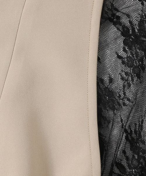 mysty woman（ミスティウーマン）の「シアーインナーSETノースリワンピース　972827（ドレス・レディース・ブラック/グレー系その他・FREE）」の11枚目の写真