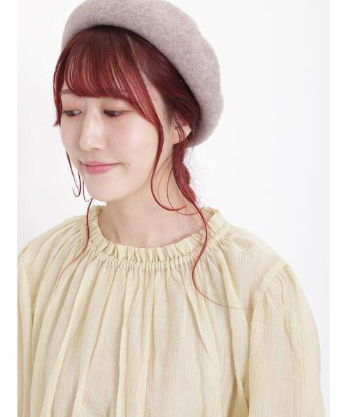 Samansa Mos2（サマンサ モスモス）の「◎ギャザーシアーブラウス（シャツ/ブラウス・レディース・イエロー/キナリ/ブラック/ブラウン・F）」の6枚目の写真