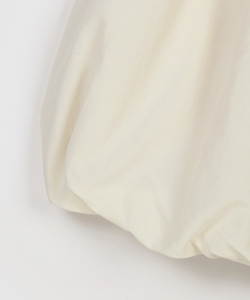 petit main（プティマイン）の「【リンク】裾バルーンドッキングワンピ(キッズ)（ワンピース・キッズ・ライトピンク/ブラック/オフホワイト・130cm/120cm/100cm/90cm/80ｃｍ/110cm）」の10枚目の写真