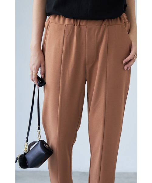 each（イーチ）の「前スリットジョーゼットパンツ（その他パンツ・レディース・キャメル/ブラック/アイボリー/ベージュ/グレー/ネイビー・FREE）」の19枚目の写真