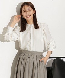 NANO universe | ショルダーギャザーブラウス(シャツ/ブラウス)