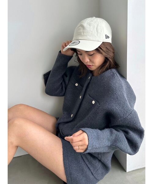 dazzlin(ダズリン)の「レトロニットショートパンツ(その他パンツ・レディース・オフホワイト/チャコールグレー/グリーン/ベージュ・FREE)」の17枚目の写真