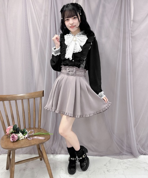 ROJITA evelyn スカートまとめ売り ROJITA - 量産型 地雷 ROJITA evelyn レースアップギンガム