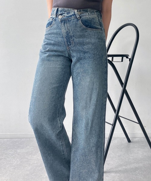 セール】☆アソート イージーデニムパンツ（デニムパンツ）｜AS KNOW
