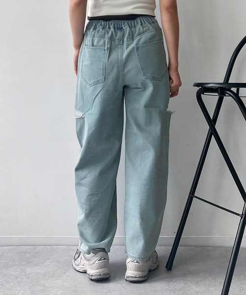 セール】☆アソート イージーデニムパンツ（デニムパンツ）｜AS KNOW