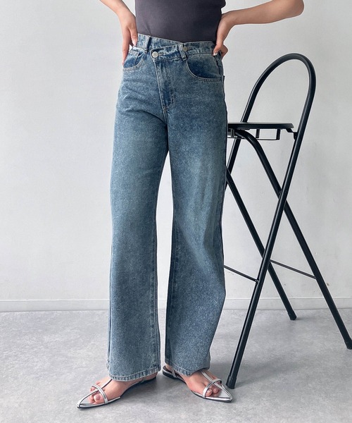 セール】☆アソート イージーデニムパンツ（デニムパンツ）｜AS KNOW