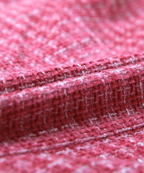 Julia Boutique（ジュリアブティック）の「クラシカルツイードミニスカート/23513（スカート・レディース・ブラック/ホワイト/ピンク・ONE）」の18枚目の写真