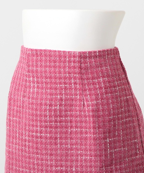 Julia Boutique（ジュリアブティック）の「クラシカルツイードミニスカート/23513（スカート・レディース・ブラック/ホワイト/ピンク・ONE）」の19枚目の写真