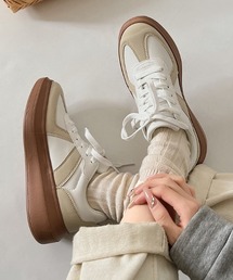 Shoes in Closet | 超軽量 厚底 ジャーマントレーナータイプ スニーカー 6883(スニーカー)